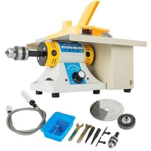 VEVOR Benchtop Mini Table Saw, Grinder, Polisher 