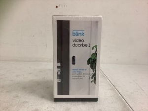 Blink Video Doorbell, New, Retail 49.99