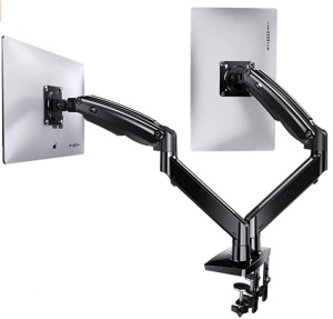 HUANUO Dual Monitor Mount Stand, Missing Clamps, E-Commerce Return