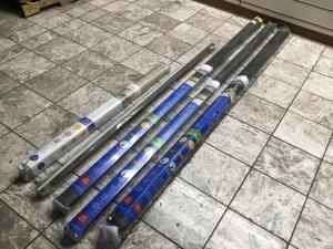 Lot of Various Sizes of Outdoor Roller Shades. E-Commerce. Appears New. 