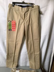 Lot of (2) Dickies Slim Fit Pant, 34x30, Appears New