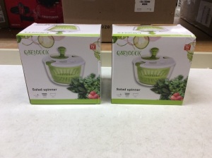 Lot of (2) Salad Spinners. Appear New