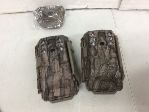 Lot of (2) Assorted Trail Cams, E-Comm Return