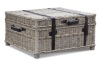 Padma's Plantation Woven Coffee Table Trunk, Appears New, Retail 647.00