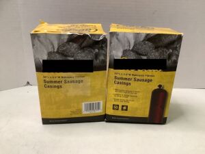 Lot of (2) Summer Sausage Casings, Ecommerce Return