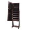 Lockable Mirrored Jewlery Cabinet with 2 Drawers&nbsp;