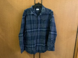 Columbia Men's Plaid Shirt, Medium, Appears New