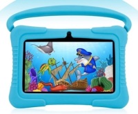 Veidoo Kids 7" Tablet, w/ Light Blue Case, 16GB. E-Commerce. Powers On/ Not Tested Further.&nbsp;
