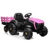 LeadZm LZ-925 Ride On Tractor Agricultural Vehicle Toy with Rechargeable 12V Battery