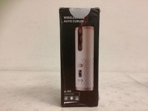 Wireless USB Auto Curler, Powers Up, Appears New