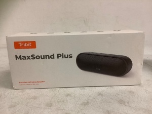 Tribit MaxSound Plus Wireless Speaker, Powers Up, Appears New