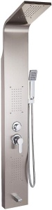 VEVOR 5 in 1 Shower Panel System w/ Spout Massage Jets. New w/ Cosmetic Damage. See Pics. 