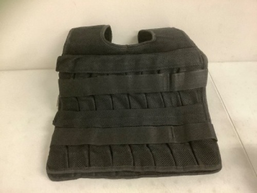 Adjustable Sport&nbsp;Weighted Vest,&nbsp;No Weights, Appears new
