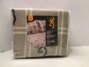 Browning King Sheet Set, Buckmark, Appears New