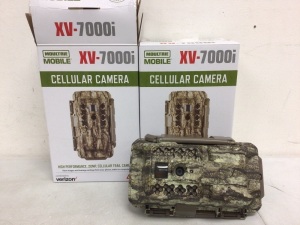 Lot of (2) Moultrie Trail Cameras, E-Commerce Return, Untested