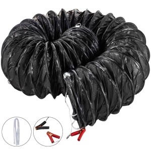 12''16ft Flexible Ducting Hose Extractor Fan Blower Explosion-proof Duct Hose. Appears New. 