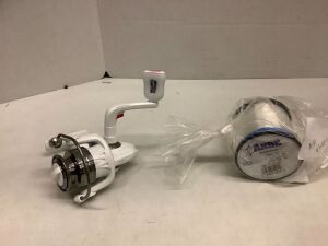 Lot of (2) Fishing Supplies, Reel and Line, Ecommerce Return