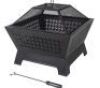 Calipso 26" Square Wood Burning Fire Pit