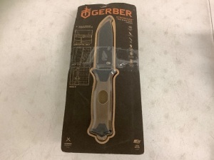 Gerber Knife & Sheath, Appears New