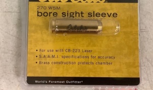 270 WSM Bore Sight Sleeve, Appears New