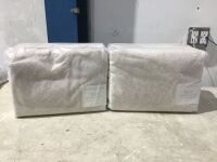 Lot of (2) Casaluna Organic Cotton Bath Towels, 2 Pack