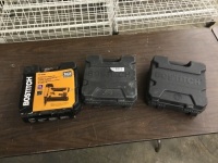 Lot of (3) Bostitch Staplers. E-Commerce Return. (2) Appear Used & (1) Appears New. Untested.&nbsp;