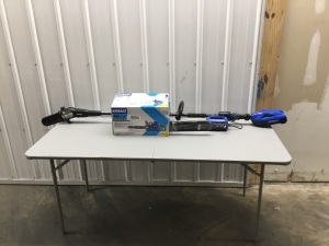 Kobalt 40V Chainsaw (Appears New) & Pole Saw (Appears Used). Untested. E-Commerce. 