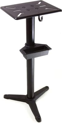 WEN 4288 Cast Iron Bench Grinder Pedestal Stand with Water Pot