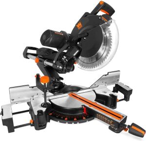 WEN MM1214T 15-Amp 12-Inch Dual Bevel Sliding Compound Miter Saw with Laser