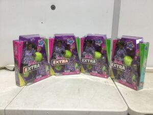 Case of (4) Barbie Extra Dolls 