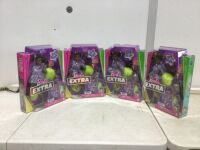 Case of (4) Barbie Extra Dolls&nbsp;