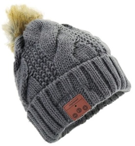 Tenergy Wireless Bluetooth Beanie Pom Pom. Appears New.  