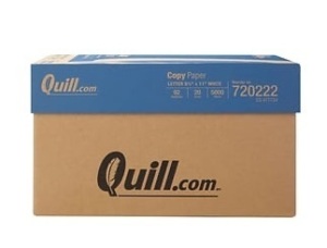 Box of Quill Copy Paper, 8.5x11, Appears New