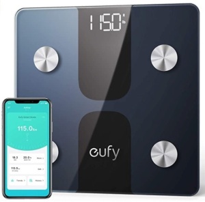 (4) eufy Smart Scales w/ Bluetooth, Wireless Digital Bathroom Scale, 12 Measurements (Weight/Body Fat/BMI/Fitness Body Composition Analysis), Black, lbs/kg. Untested. Appear New. 