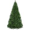 7.5' Premium Artificial Spruce Christmas Tree w/ Foldable Metal Base