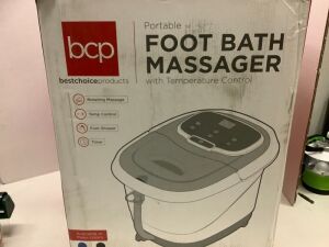 BCP Foot Bath massager with Temperature Control, Appears New