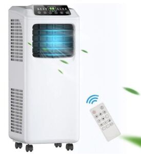 8,000 BTU Portable Air Conditioner with Dehumidifier