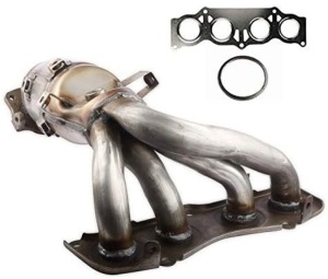 MOSTPLUS Exhaust Manifold w/Catalytic Converter Compatible for 02-06 Toyota Camry Solara L4 2.4L Replaces 674-811. Appears New