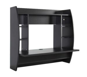 Wall Mounted Floating Desk with Storage