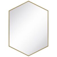Modern Hexagon Decorative Mirror