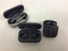 Lot of (3) Taotronics Wireless Earbuds, Powers Up, E-Commerce Return