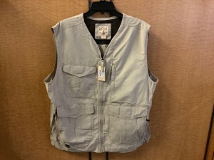 Red Head Men's Work Vest, Large, Appears New