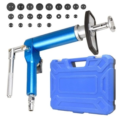 23PCS Air Powered Brake Caliper Wind Back Tool Kit w/ Adapters, Appears New