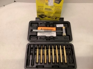 Wheeler Hammer & Punch Set, Ecommerce Return, Piece Broken