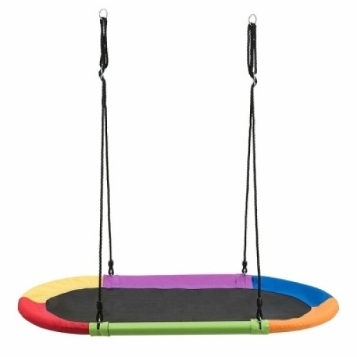60" Saucer Surf Outdoor Adjustable Swing Set