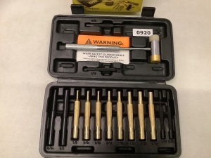 Wheeler Engineering, Hammer and Punch Set,  Appears New 