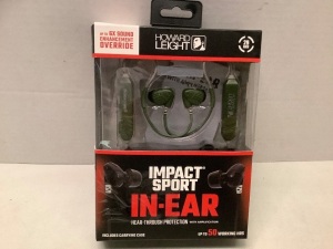 Howard Leight, Impact Sport In-Ear, Powers on, Appears New 