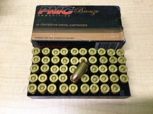 PMC Bronze Ammunition 45 ACP 230 Grain Full Metal Jacket Box of 50