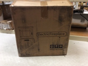 Small Electric Fireplace. Appears New