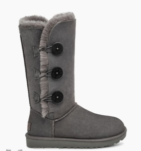UGG Bailey Button Triplet Womens Boots, 10, New, Retail 220.00